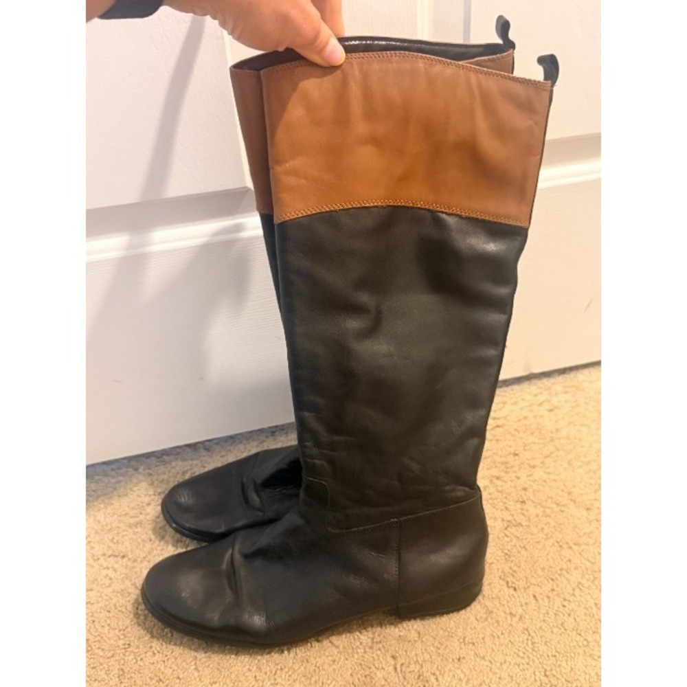 Previously Loved CIAO BELLA Black/Brown Boots Size 11